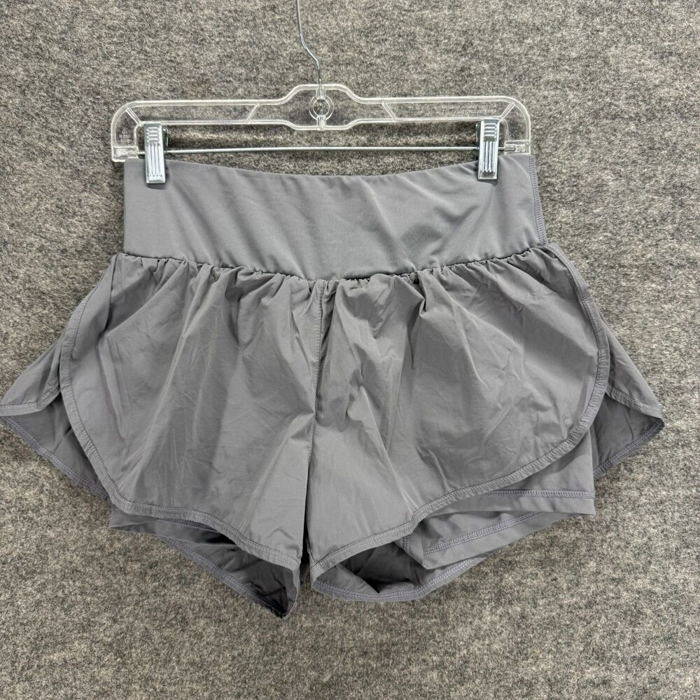 Cadmus Activewear Shorts Girls XL Gray Mid Rise Pull On Athletic Elastic Waist